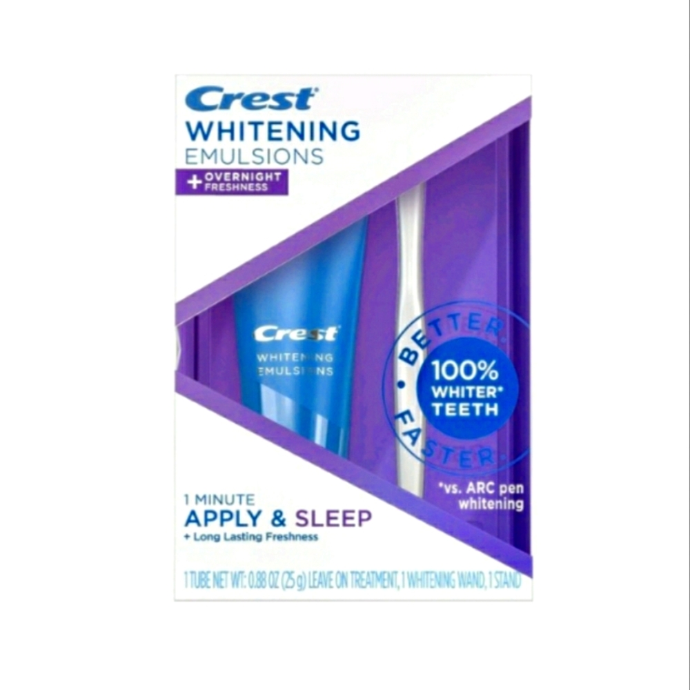 NWT Crest Whitening Emulsions Kit